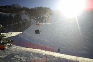 Станция Юность, Горнолыжный курорт Газпром, Сочи - веб камера