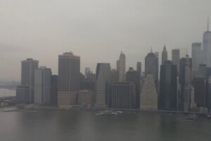 Вид на Нижний Манхэттен, Бруклин, Нью-Йорк - веб камера