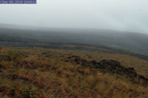 Вулкан Килауэа, поток лавы в Тихий океан, Гавайи - веб камера