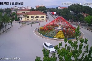 Центр города Одемиш, Турция - веб камера