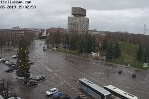 Панорамный вид, Нарва, Эстония - веб камера