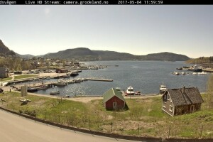 Гавань, Йерпеланн, Норвегия - веб камера